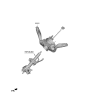 Diagram for 2023 Kia Carnival Turn Signal Switch - 934C2R0050