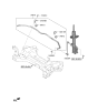 Diagram for Kia Carnival Sway Bar Kit - 54810R0000