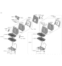 Diagram for 2023 Kia Carnival Seat Cover - 89A36R0120KQ5