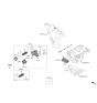 Diagram for Kia Carnival Engine Oil Cooler - 264103N300
