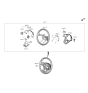 Diagram for 2024 Kia Carnival Steering Wheel - 56100R0170OFB