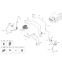 Diagram for 2022 Kia Carnival Brake Line - 58731R0000