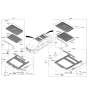 Diagram for 2022 Kia Carnival Sunroof - 81610A9101