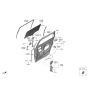 Diagram for 2022 Kia Carnival Window Regulator - 83403R0000