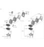 Diagram for 2023 Kia Carnival Seat Cushion - 89A20R0161KXA