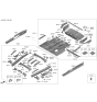 Diagram for 2024 Kia Carnival Floor Pan - 65514R0000