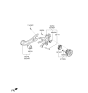 Diagram for Kia Sorento Wheel Bearing - 52720P2000