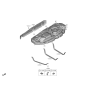 Diagram for 2023 Kia Carnival Fuel Tank Strap - 31210R0000