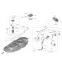 Diagram for Kia Carnival Fuel Filter - 31115N9500