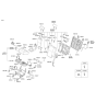 Diagram for 2010 Kia Borrego Seat Belt - 898302J000H9