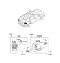 Diagram for 2011 Kia Borrego Light Socket - 924902J000