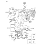 Diagram for 2012 Kia Borrego Seat Cover - 892602J121ACG