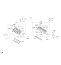 Diagram for 2010 Kia Borrego Cylinder Head Gasket - 223113CAC0