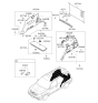 Diagram for 2011 Kia Rondo Interior Light Bulb - 926001D000WK