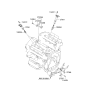 Diagram for 2008 Kia Borrego Spark Plug - 1884611060