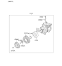 Diagram for 2009 Kia Borrego A/C Clutch - 976434D800