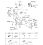 Diagram for 2016 Kia Rio Antenna - 954612J000