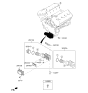 Diagram for Kia Borrego Oil Cooler - 264103F100