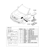 Diagram for 2010 Kia Borrego Relay Block - 919502J040