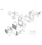 Diagram for 2010 Kia Borrego Fan Shroud - 253522J200