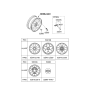 Diagram for 2009 Kia Borrego Spare Wheel - 529102J350