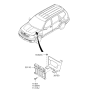 Diagram for 2008 Kia Borrego Engine Control Module - 391103F112