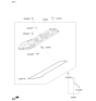 Diagram for 2011 Kia Borrego PCV Valve Hose - 267203F300
