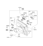 Diagram for Kia Fuel Door Switch - 935552J000H9