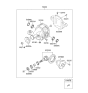 Diagram for 2011 Kia Borrego Differential - 532002J000