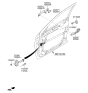 Diagram for 2009 Kia Borrego Door Handle - 826512J702EB