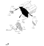 Diagram for 2012 Kia Borrego Timing Cover - 213513F310