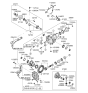 Diagram for Kia Sorento Differential Bearing - 0011827350