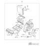 Diagram for 2009 Kia Borrego Evaporator - 971402J000