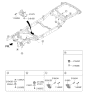 Diagram for 2010 Kia Borrego Engine Mount - 218322J400