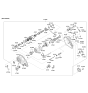 Diagram for 2009 Kia Borrego Transfer Case - 473004C500