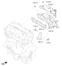 Diagram for Kia Soul Exhaust Heat Shield - 285252E270