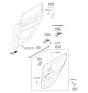 Diagram for Kia Soul EV Weather Strip - 83231B2000