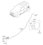 Diagram for 2019 Kia Soul Fuel Door Release Cable - 81590B2000