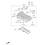 Diagram for Kia Rio Cylinder Head Gasket - 223112B004