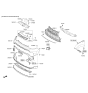 Diagram for 2019 Kia Soul Bumper - 86511B2800