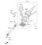 Diagram for 2018 Kia Soul Steering Column - 56310B2010