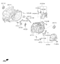 Diagram for 2018 Kia Soul Bellhousing - 4311526002