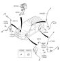 Diagram for 2018 Kia Soul ABS Control Module - 58920B2190