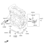 Diagram for 2020 Kia Rio Thermostat Housing - 256202B600