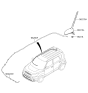 Diagram for 2016 Kia Soul Antenna Cable - 96220B2060