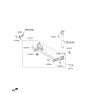 Diagram for Kia Axle Support Bushings - 55160B2000