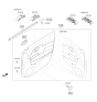 Diagram for 2017 Kia Soul Weather Strip - 82241B2000