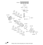 Diagram for Kia Soul Crankshaft - 231102E201S