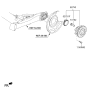Diagram for Kia Wheel Bearing - 52750B2050
