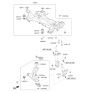 Diagram for Kia Soul Front Cross-Member - 62405B2540